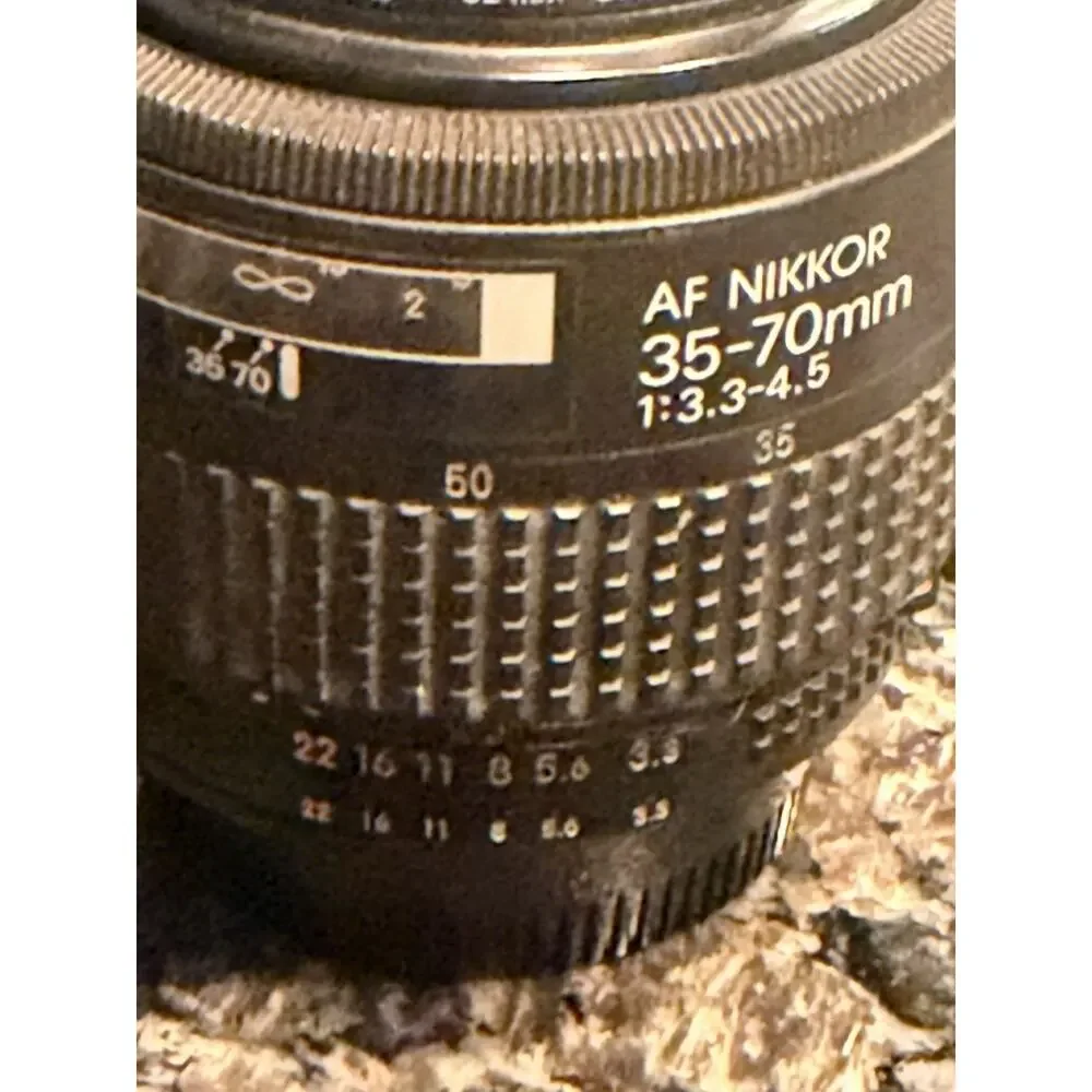 Nikon AF Nikkor 35-70mm 1:3.3-4.5 Camera Lens 3803/70